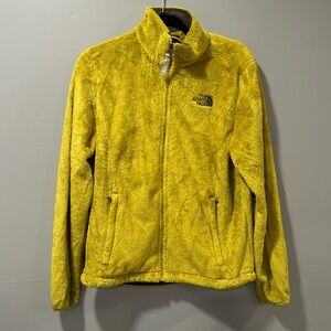 North face, fuzzy, fleece jacket, size medium